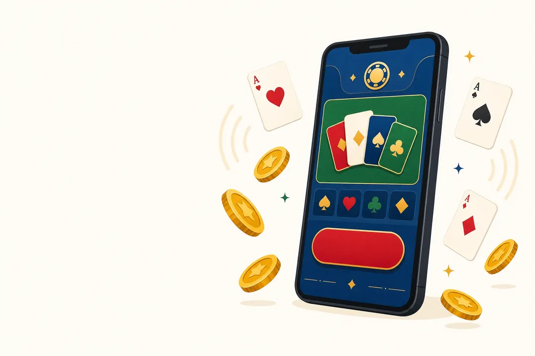 Ilustrasi pengalaman mobile Joybola di smartphone